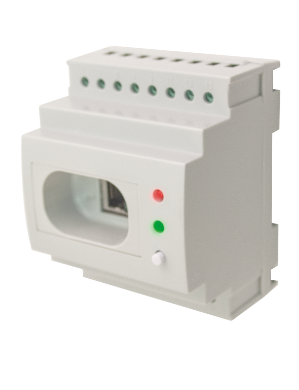 Central de control de accesos ADIP-DIN-RJ45 por IP